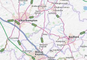 Warrington Map